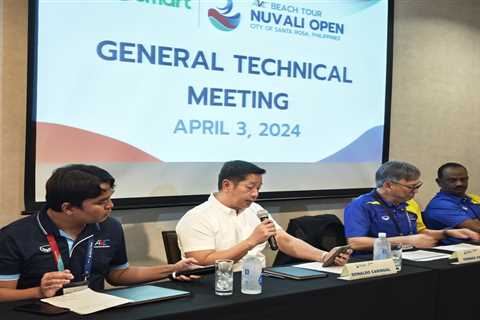 SMART AVC BEACH TOUR NUVALI OPEN READY TO KICK OFF APRIL 4 IN CITY OF SANTA ROSA, PHILIPPINES