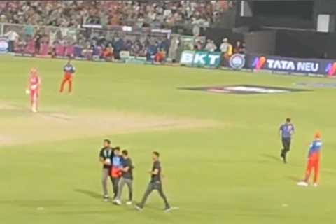 14-year-old kid breaches security, runs on field to hug Virat Kohli as video goes viral