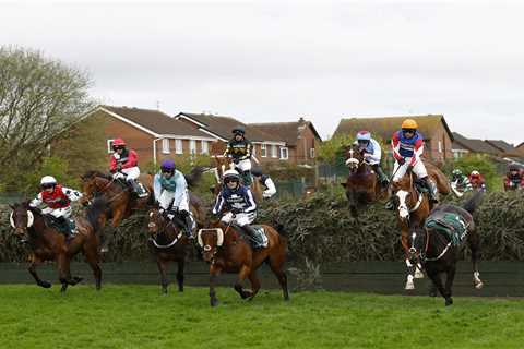 Jockey being treated on track after horrific fall at Grand National Festival