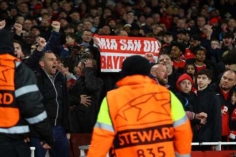 Arsenal Investigating and Ready to Hand Out Bans to Own Fans After Ejecting SEVEN Bayern Supporters ..