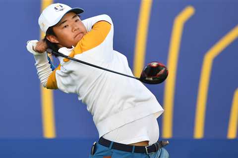 Golf gets its own Luke Littler as English sensation Kris Kim, 16, swaps GCSE revision for PGA Tour..