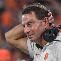 Dabo Swinney feels that Clemson is 'three plays away from being 4-0'