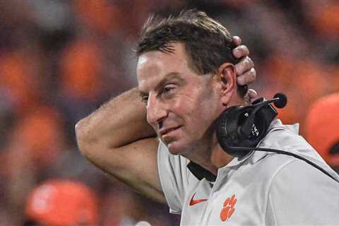 Dabo Swinney feels that Clemson is 'three plays away from being 4-0'