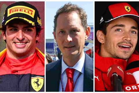 John Elkann reveals Charles Leclerc and Carlos Sainz’s F1 future with Ferrari