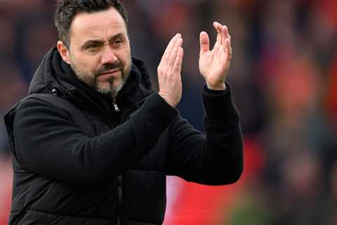 Brighton confident Robert De Zerbi will be manager next season despite AC Milan interest