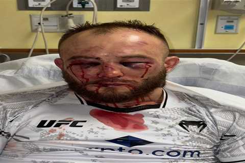 UFC Star Mateusz Rebecki Shares Gruesome Photo After Loss