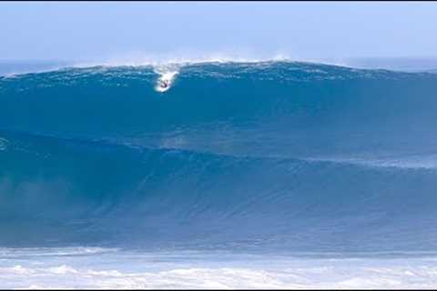 Massive Huge Pipeline [12/31/23] Biggest Clean-Up Set I''ve Ever Seen😱 North Shore Hawaii