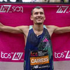 Emile Cairess runs world-class marathon debut despite hitting the wall