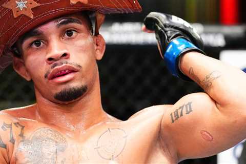 Andre Lima wants real bonus at UFC 302 after $50,000 check for bizarre bite, tattoo in debut