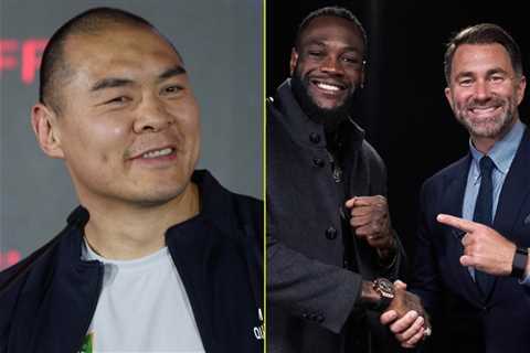 Zhilei Zhang has interesting theory as to why Eddie Hearn picked Deontay Wilder as 5 vs 5 captain