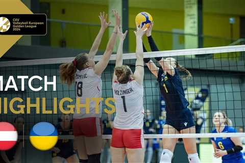 Match Highlights: AUSTRIA vs. UKRAINE I European Golden League Women