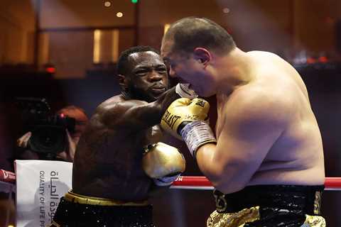 Deontay Wilder Knocked Out by Zhilei Zhang, Ending Hopes of Anthony Joshua Fight