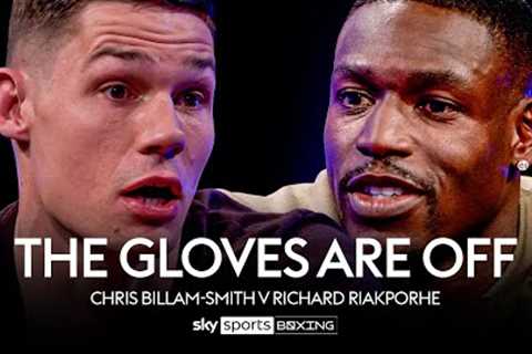 THE GLOVES ARE OFF!  Chris Billam-Smith v Richard Riakporhe