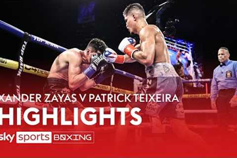 HIGHLIGHTS! Xander Zayas dominates Patrick Teixeira in his first headline show 🔥