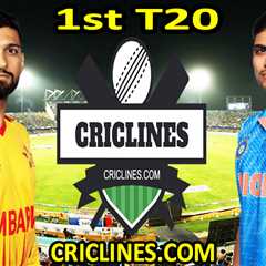 Today Match Prediction-ZIM vs IND-1st T20-2024-Dream11-Who Will Win