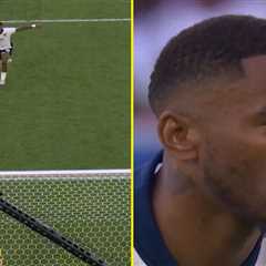 New footage shows how Ivan Toney scored ‘coldest penalty in history’ during England shoot-out..
