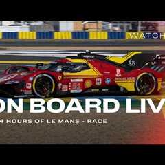 Onboard the #51 LIVE race action at 24H of Le Mans  2024 | Ferrari Hypercar Part 1