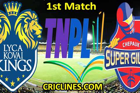 Today Match Prediction-LKK vs CSG-TNPL T20 2024-1st Match-Who Will Win