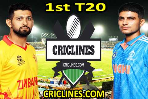 Today Match Prediction-ZIM vs IND-1st T20-2024-Dream11-Who Will Win