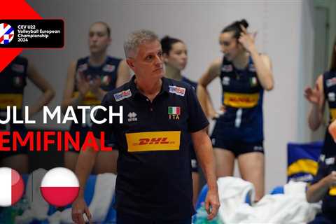 LIVE | Italy vs. Poland – CEV U22 Volleyball European Championship 2024 | Women