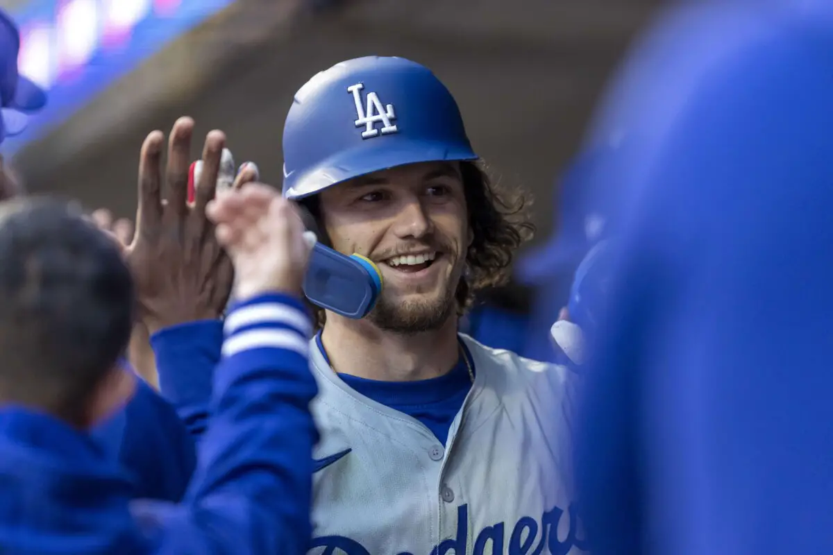 James Outman at Dodger Stadium as Jason Heyward Injury News Looms