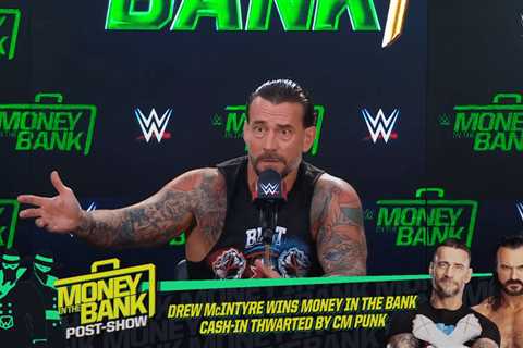 CM Punk makes John Cena retirement vow after revealing backstage exchange at Money in the Bank