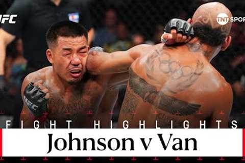 VICIOUS UPPERCUT KNOCKOUT 💪  Charles Johnson v Joshua Van  UFC Fight Night Highlights