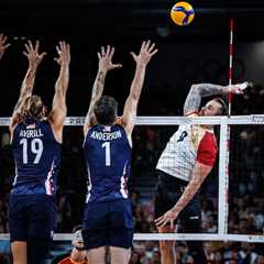 USA men hold on to clinch Paris Olympics volleyball quarterfinals bid