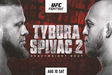 UFC Vegas 95 gets cool poster for lukewarm event | Tybura vs. Spivac 2