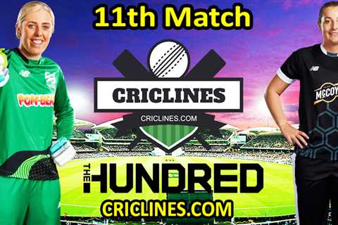 Today Match Prediction-Southern Brave Women vs Manchester Originals Women-The Hundred Womens..