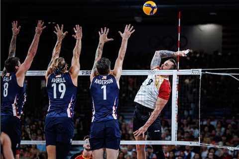 USA men hold on to clinch Paris Olympics volleyball quarterfinals bid