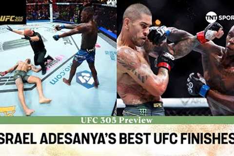 Israel Adesanya's SAVAGE UFC Finishes! 😱 Alex Pereira, Paulo Costa, Robert Whittaker & MORE! 💥