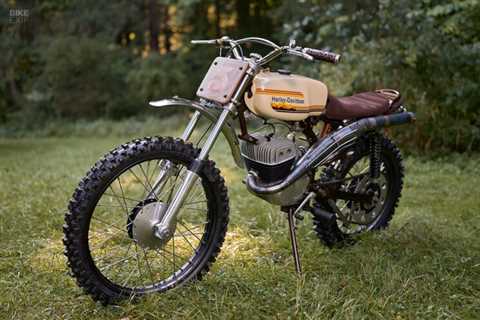 The Mojavian: A Harley-Davidson Baja 100 scrambler from Texas