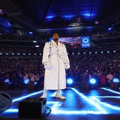 Anthony Joshua Fans Spot Concerning Moment During Ring Walk Before Daniel Dubois Fight