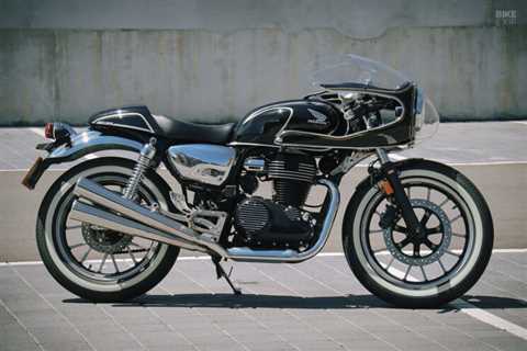 Just Right: An elegant Honda CB350 café racer from Taiwan