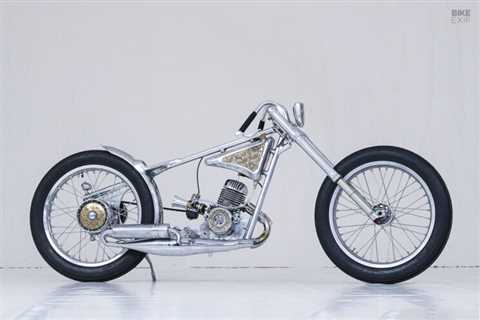 Zwei: A 53-kilogram two-stroke land speed racer by Wannabe-Choppers