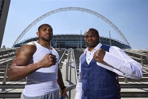 ANTHONY JOSHUA SET TO BATTLE DANIEL DUBOIS FOR IBF HEAVYWEIGHT TITLE TONIGHT