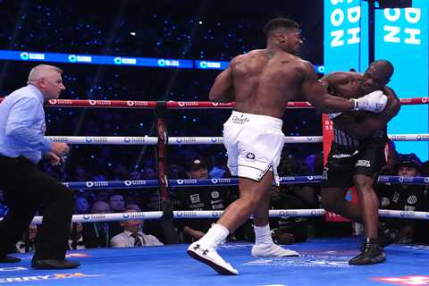 Daniel Dubois STOPS Anthony Joshua in the 5th round in huge upset after savage early onslaught at..