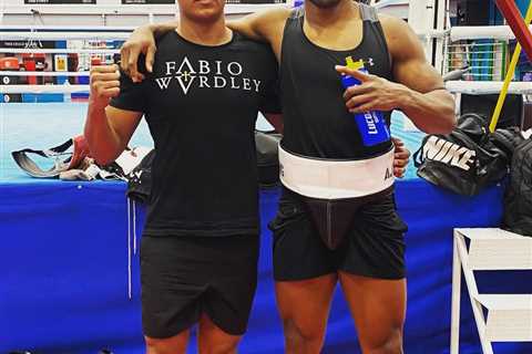 Anthony Joshua Gym-Mate Fabio Wardley Defends Trainer Ben Davison After AJ's Loss