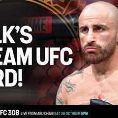 Topuria, Du Plessis & Edwards 🍿 Alexander Volkanovski builds his dream UFC 312 Sydney card 🇦🇺