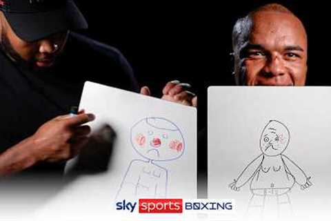 We asked Frazer Clarke & Fabio Wardley to draw each other 😂