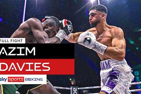 FULL FIGHT!  Adam Azim vs Ohara Davies  BIG KO! 🔥