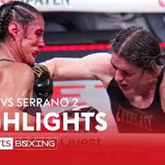 HIGHLIGHTS! Blockbuster Katie Taylor vs Amanda Serrano rematch!