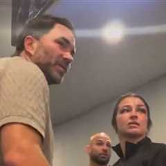 Eddie Hearn not welcome at Katie Taylor press conference