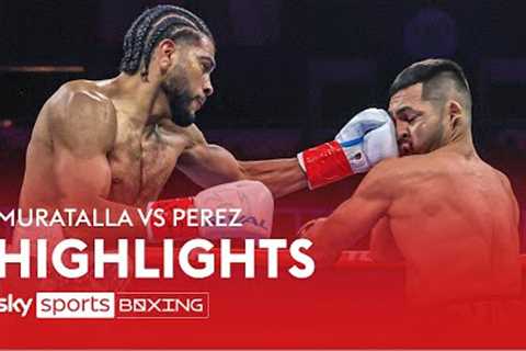 MURATALLA STOPS PEREZ!  Muratalla hands Perez stoppage defeat and calls out Lomachenko 🔥