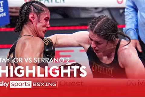 HIGHLIGHTS! Blockbuster Katie Taylor vs Amanda Serrano rematch!