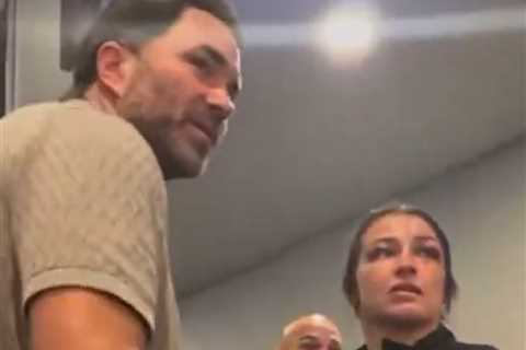 Eddie Hearn not welcome at Katie Taylor press conference