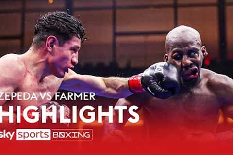 HIGHLIGHTS! William Zepeda and Tevin Farmer go to WAR! 🔥