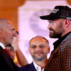 Tyson Fury and Oleksandr Usyk Set for Final Press Conference Before Heavyweight Showdown