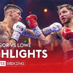 HIGHLIGHTS! Lee McGregor vs Isaac Lowe